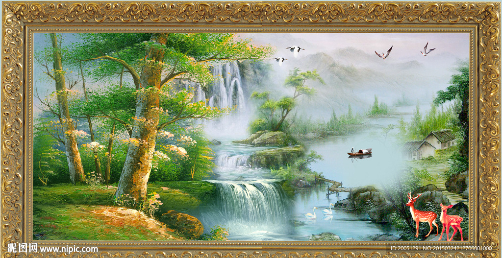 油画风景