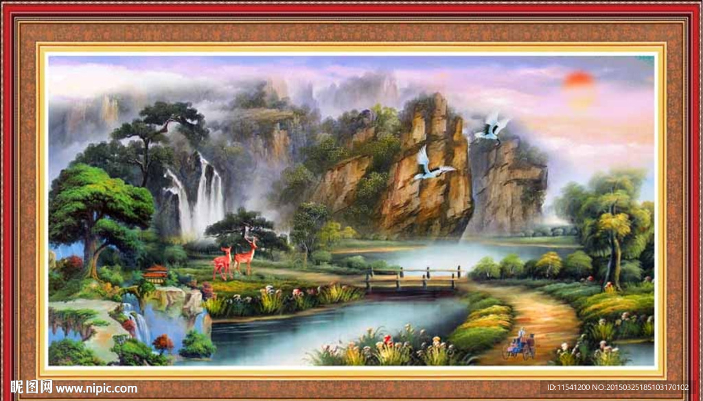 油画风景