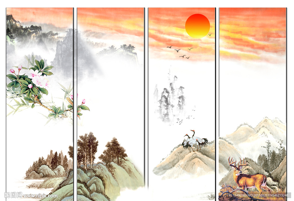 国画山水