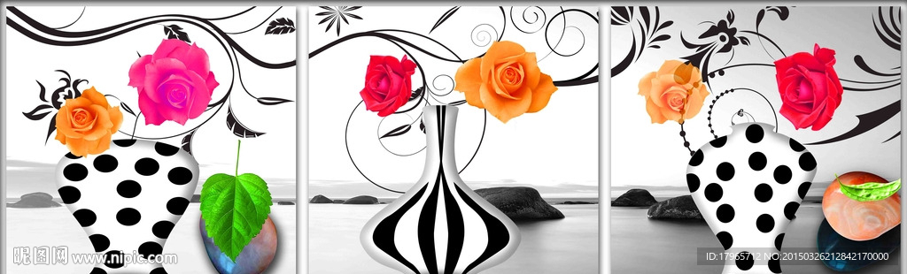 客厅装饰画 工装装饰画