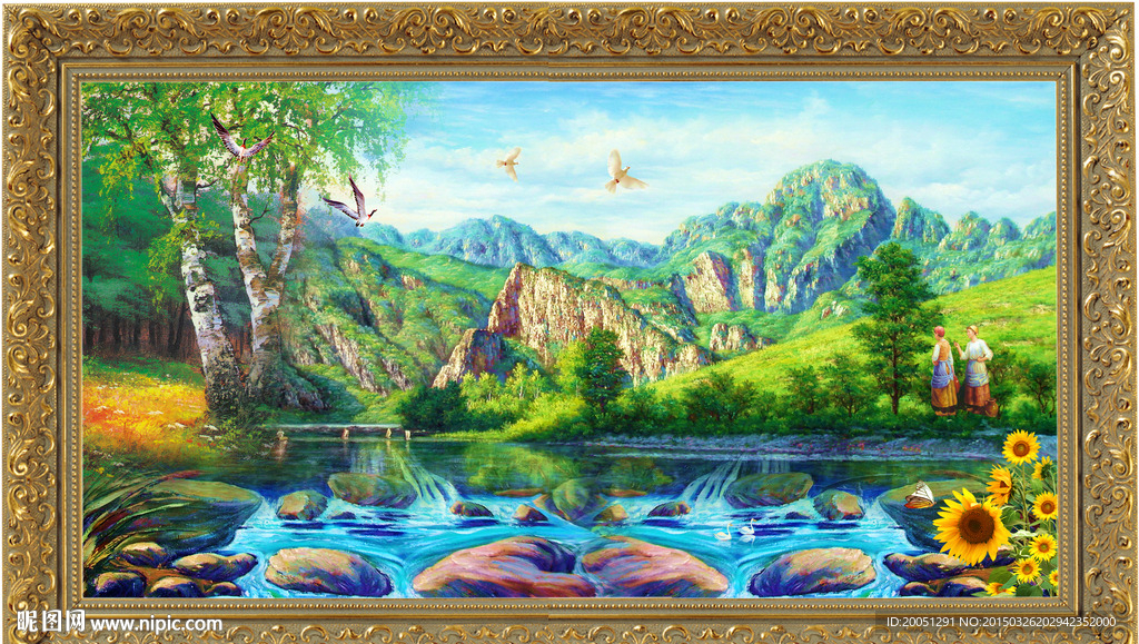 油画