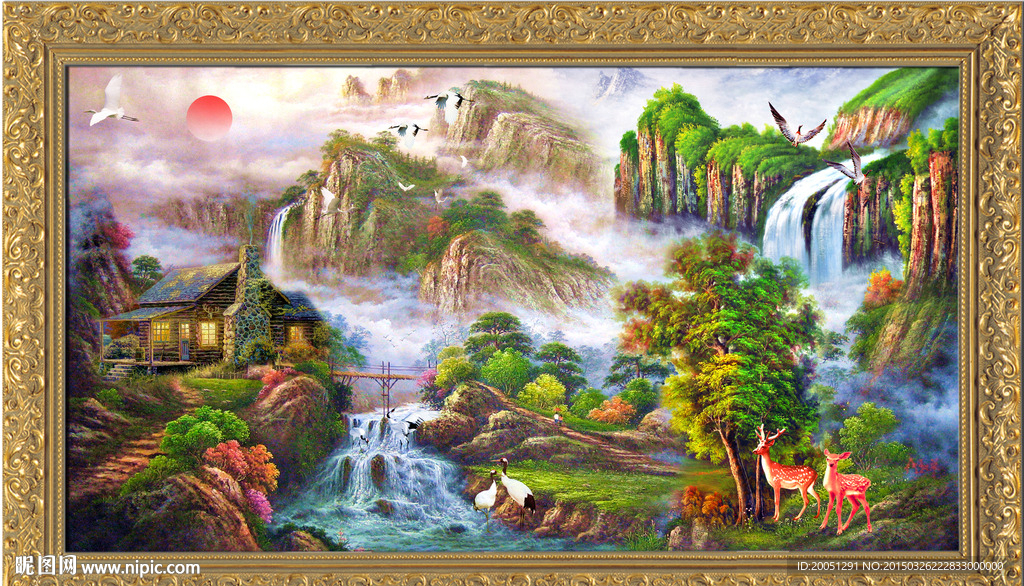 油画风景
