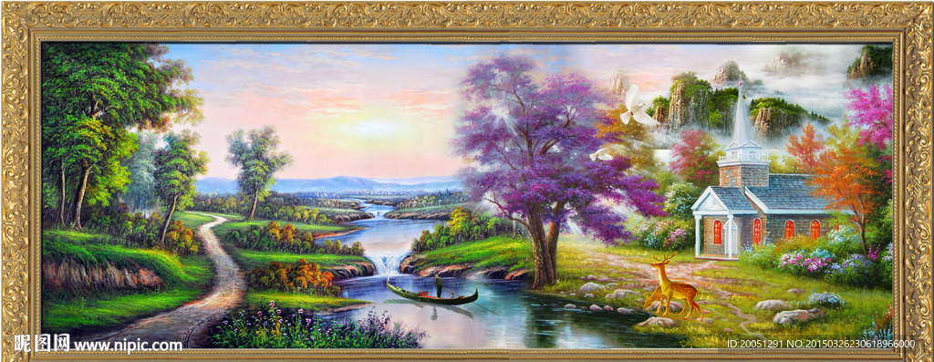 油画