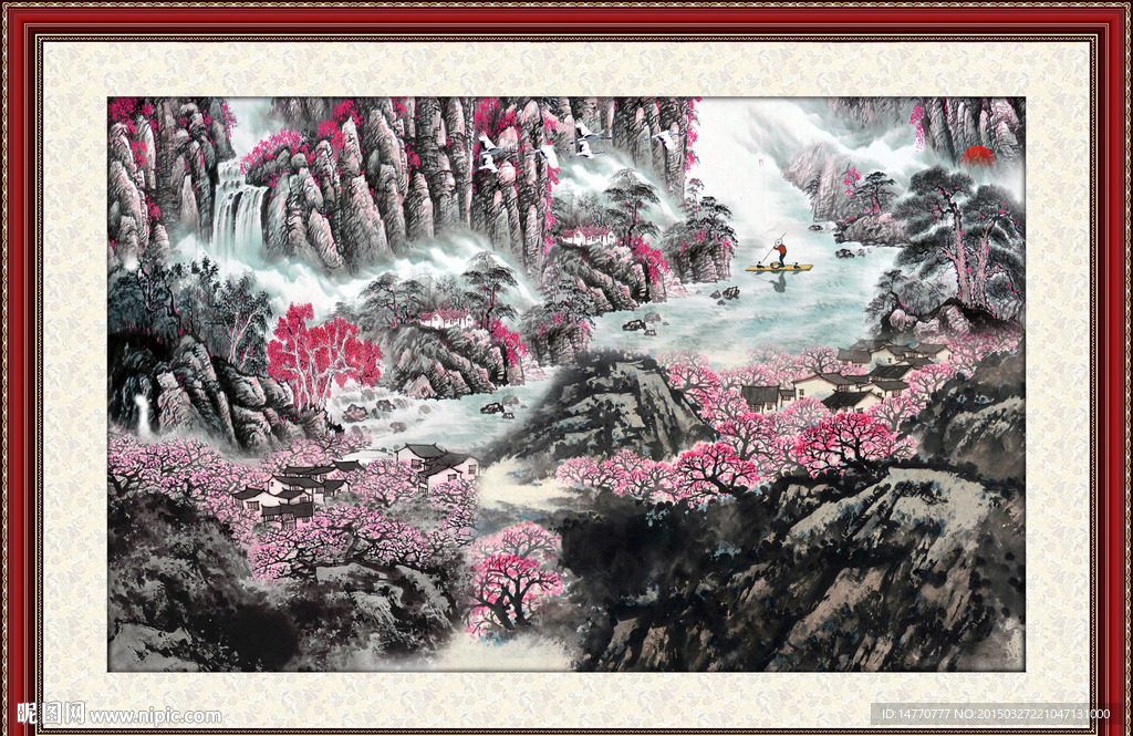 国画山水