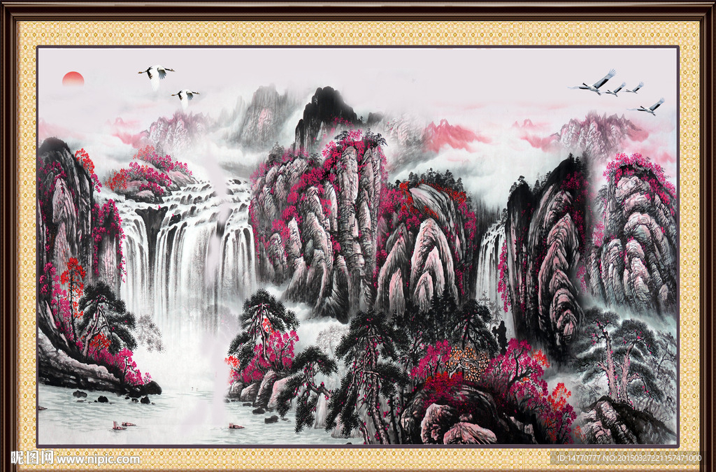 国画山水