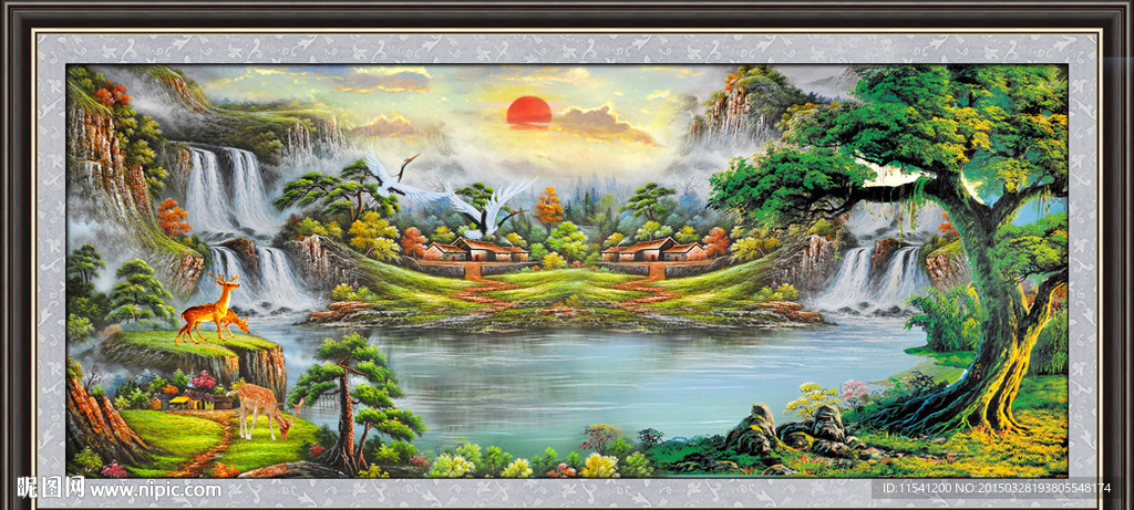油画