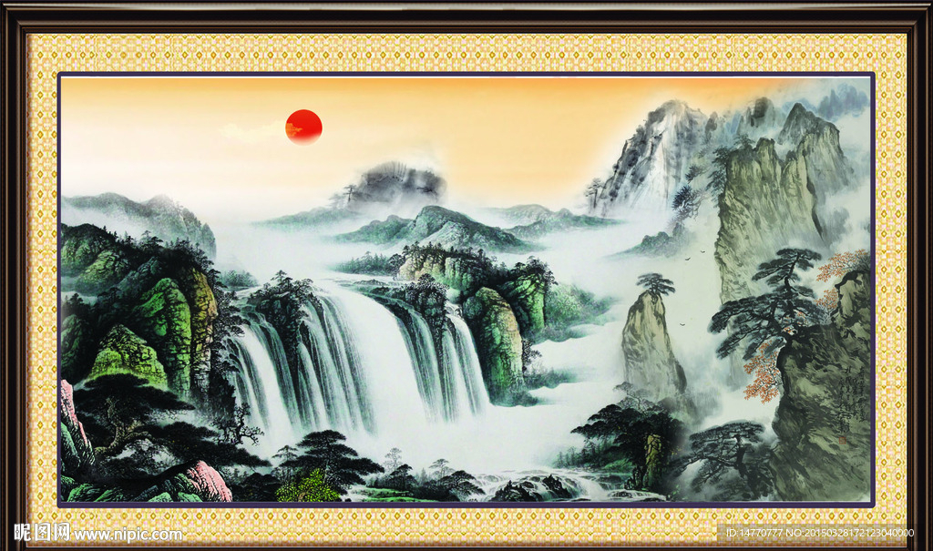 国画风景