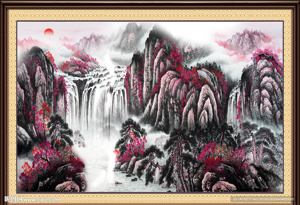 山水国画