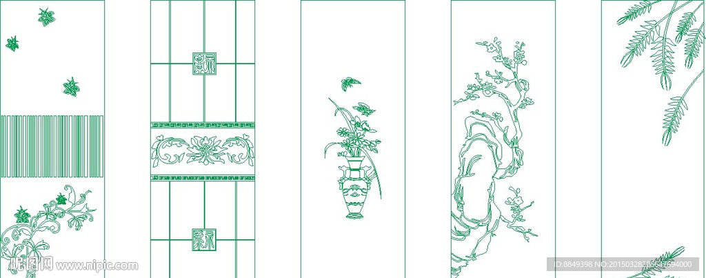 花纹雕刻 玻璃门雕刻 玻璃门