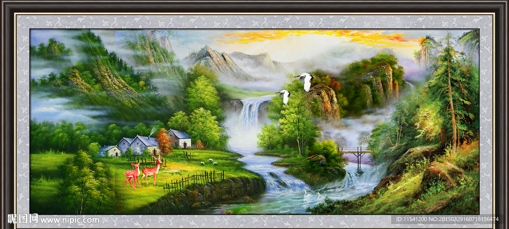 油画风景
