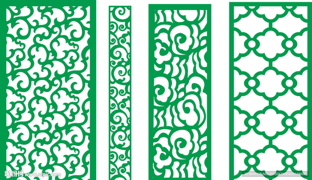 雕花隔断 镂空花形 台板雕刻