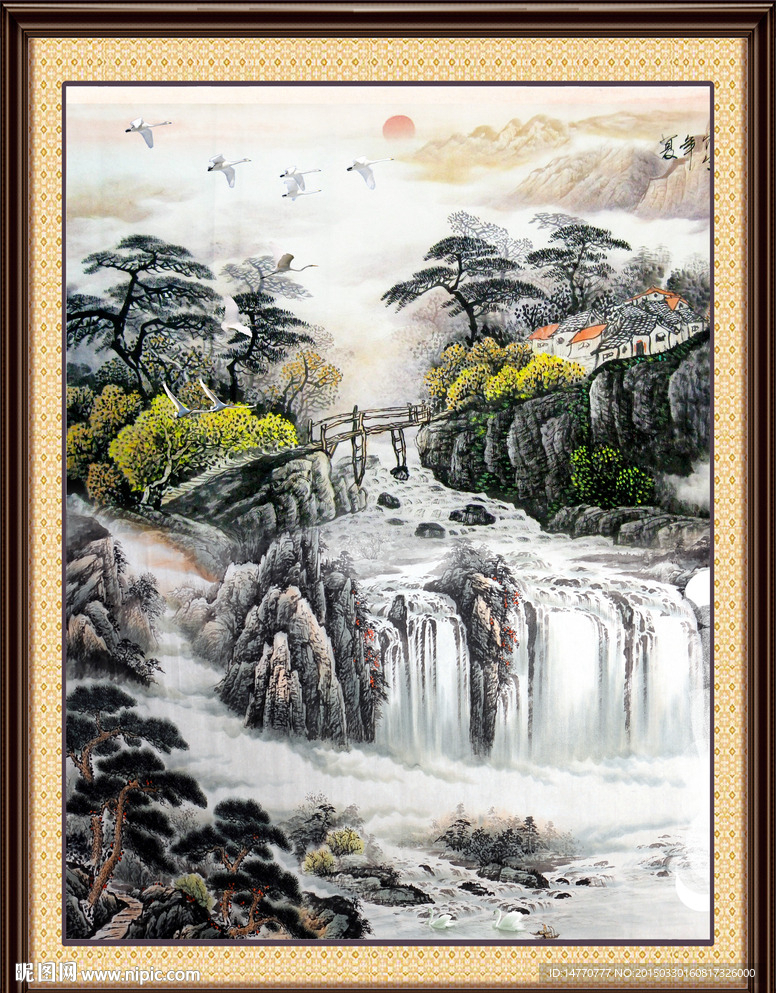 国画山水