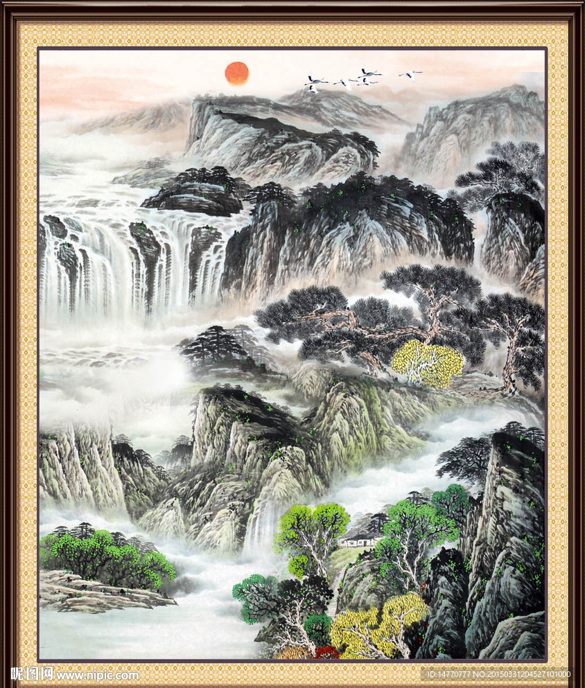 国画山水