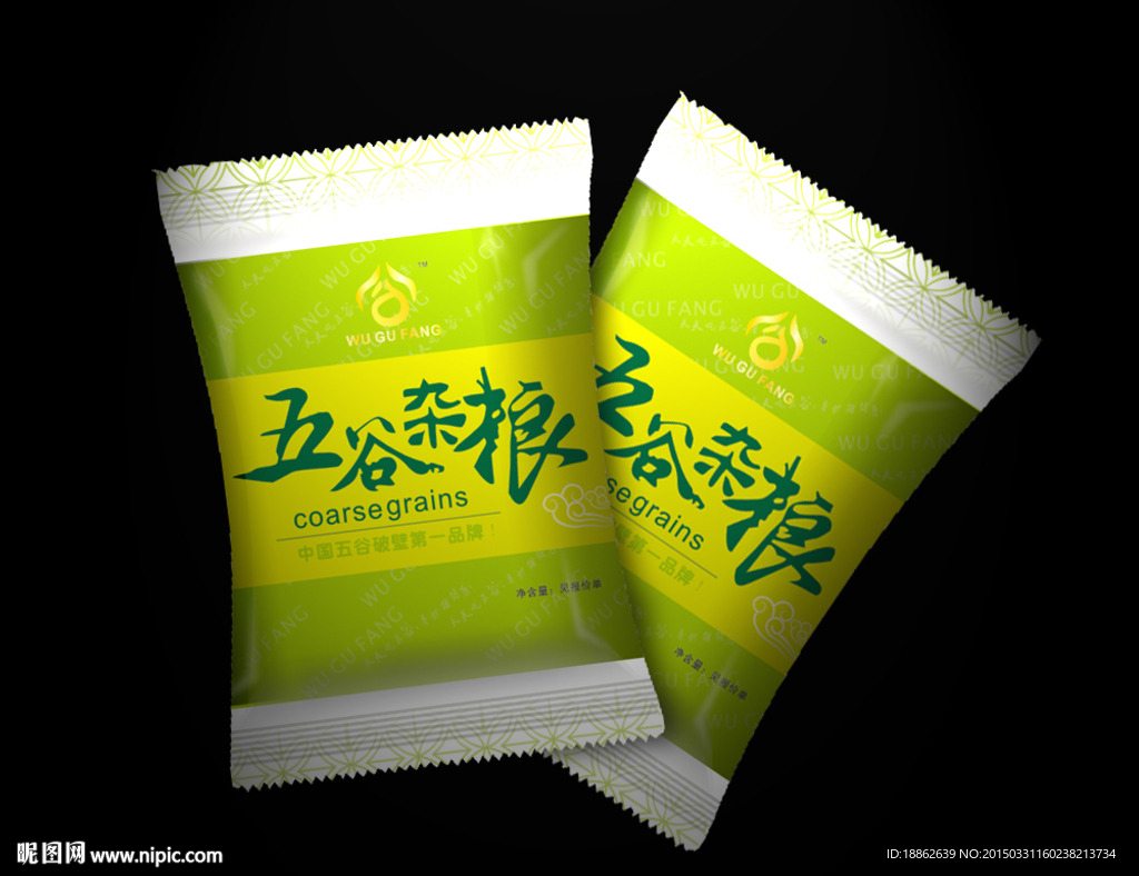 五谷包装袋（展开图）