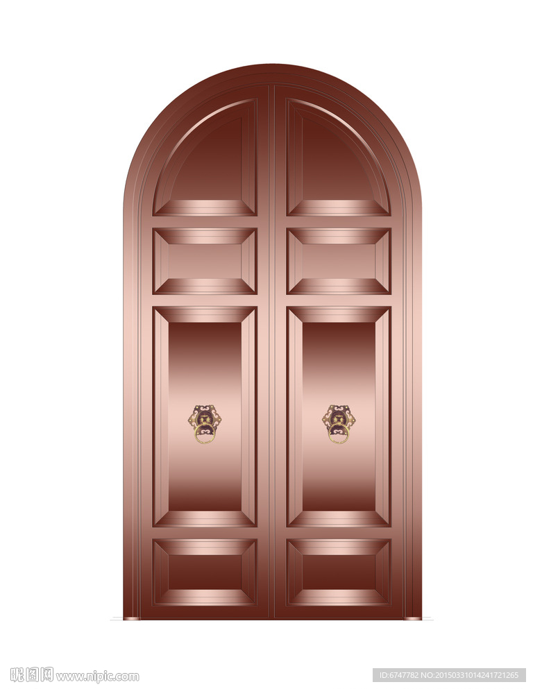 铜金属门设计