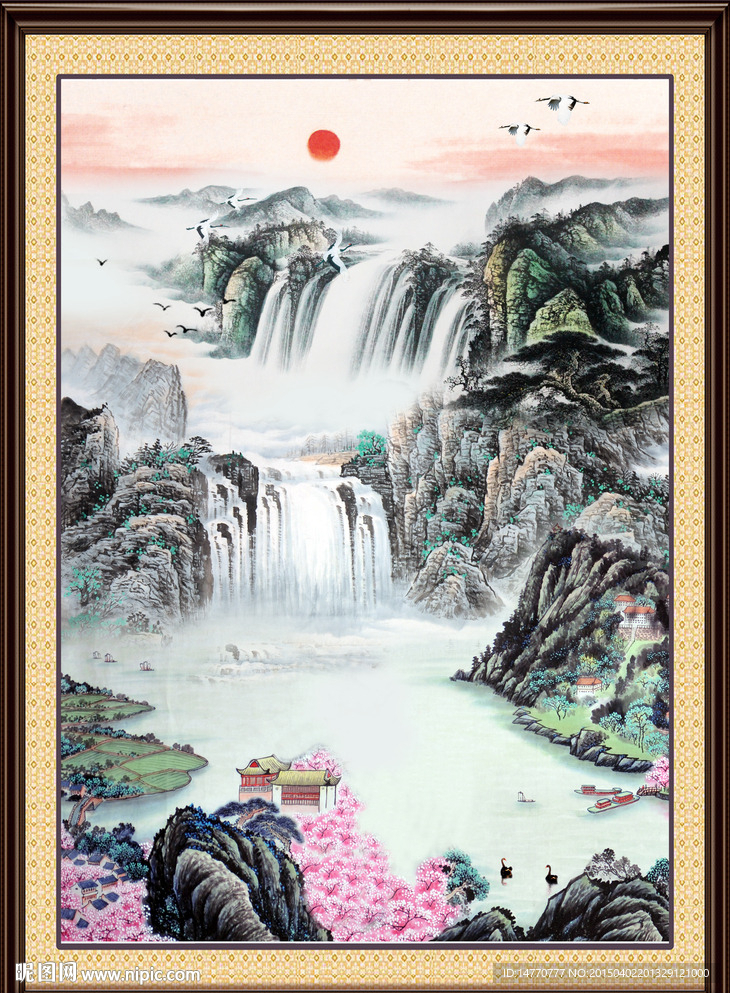 国画山水