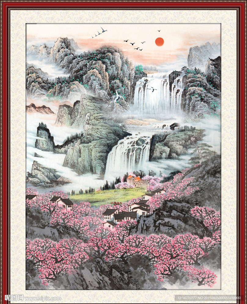 国画山水