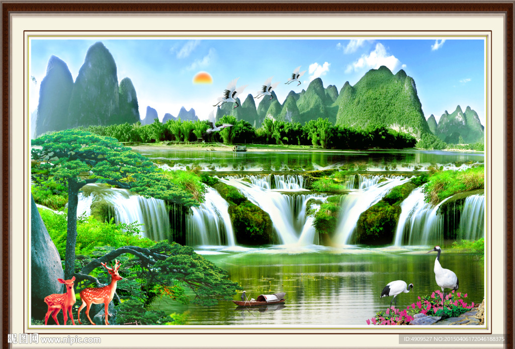 山水画