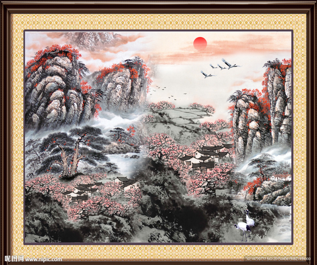 国画山水