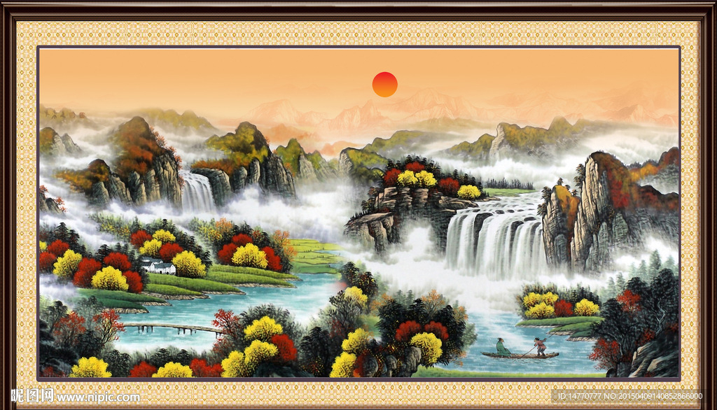 国画风景山水