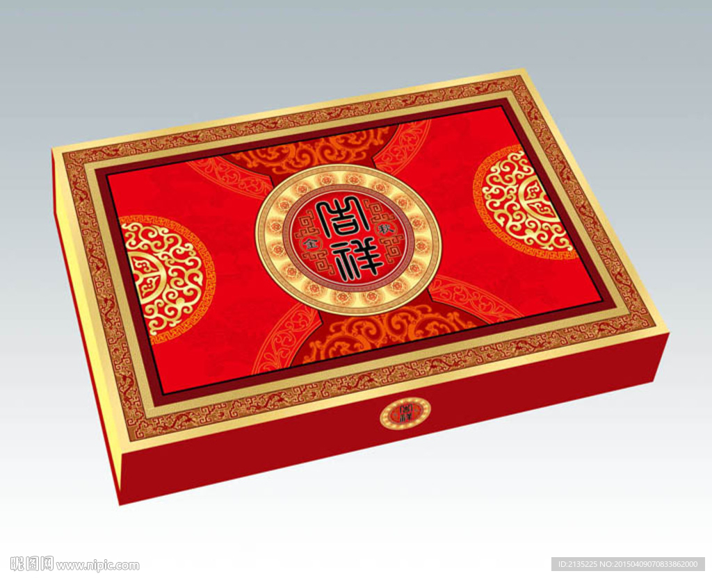 吉祥金秋 正面分层图