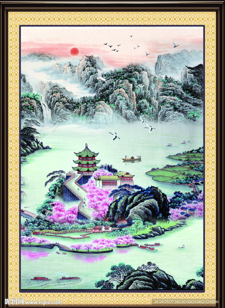 国画山水