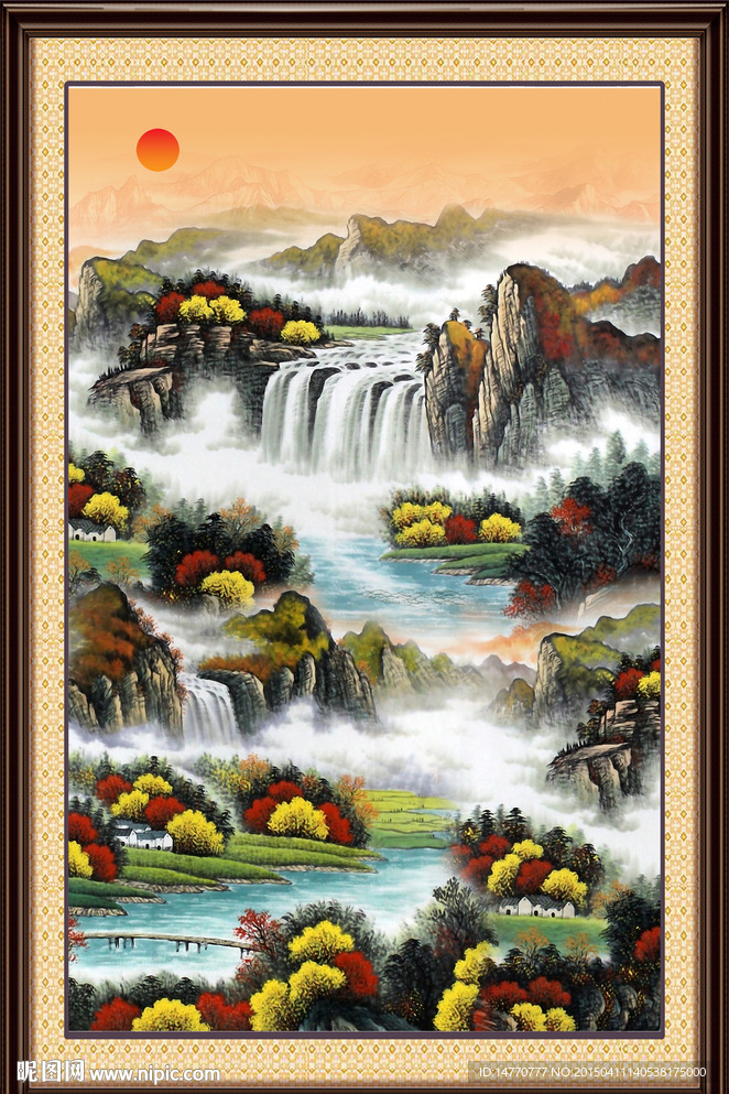 国画山水