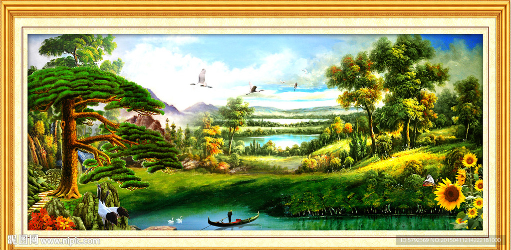 风景油画