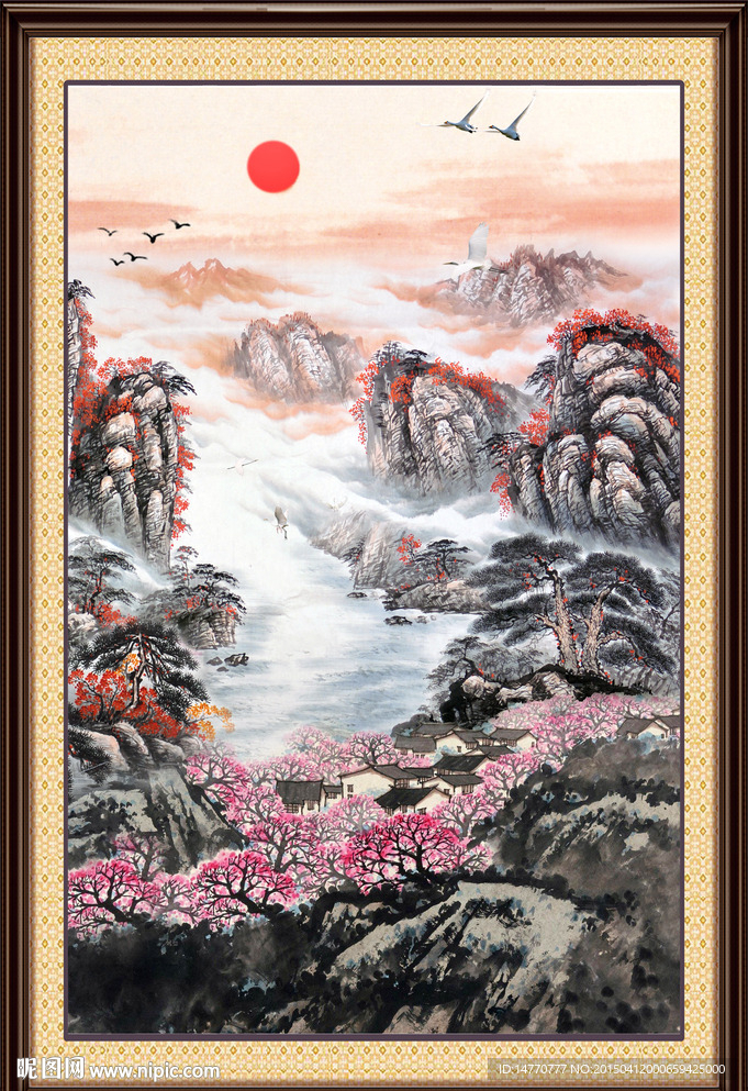 国画山水