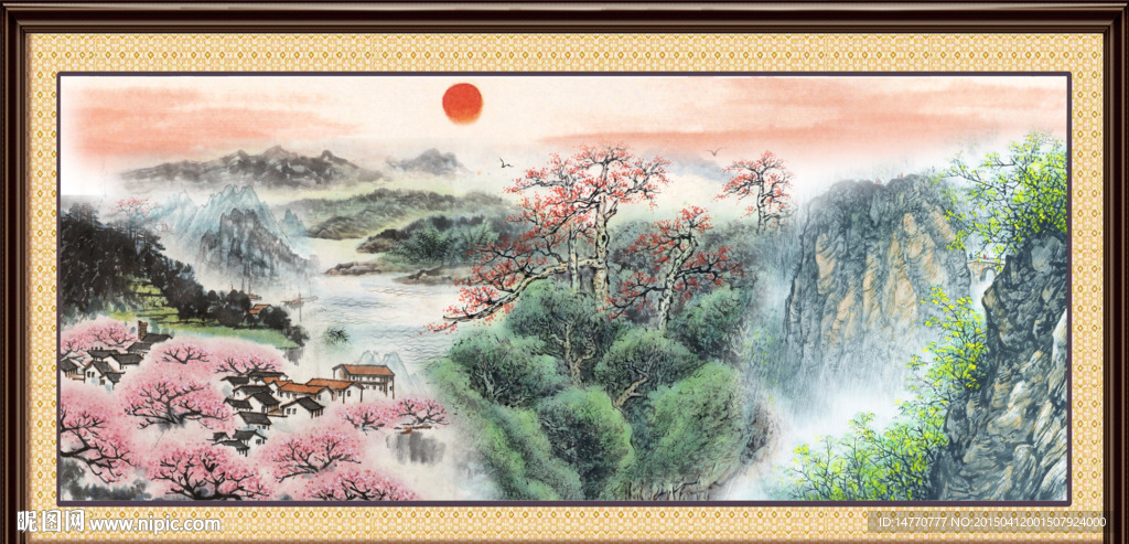 国画风景