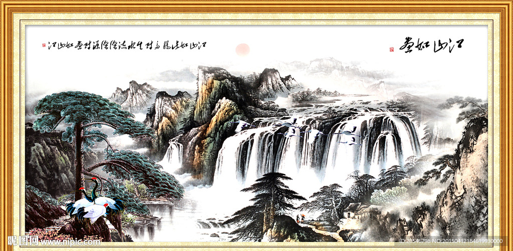 风景如画