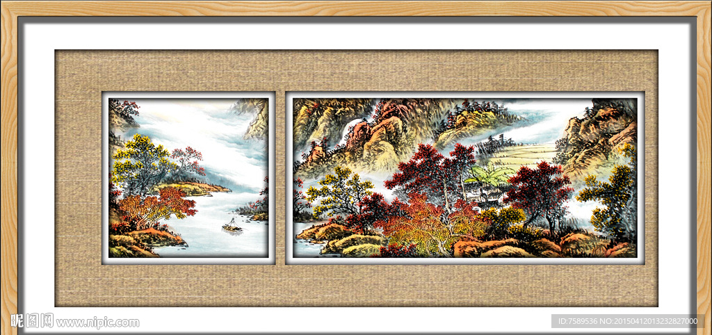 古典山水装饰画