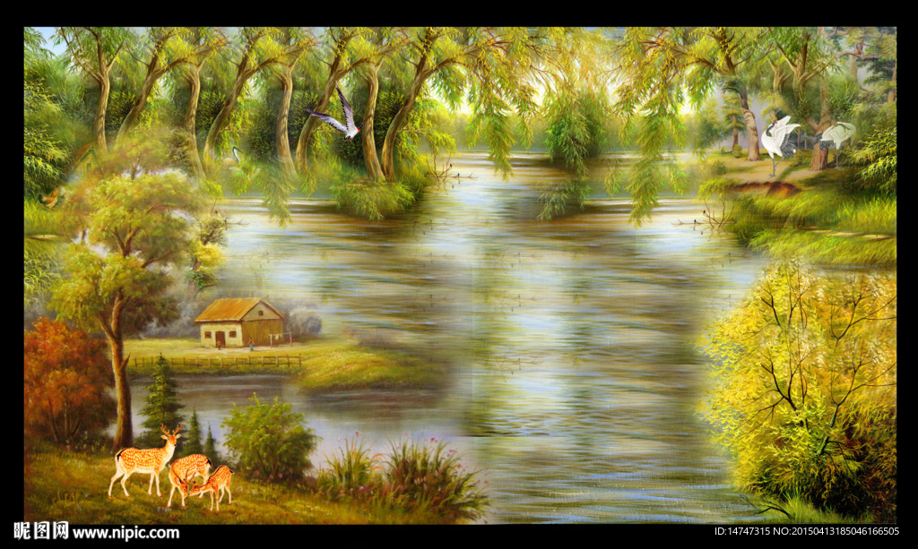 风景油画