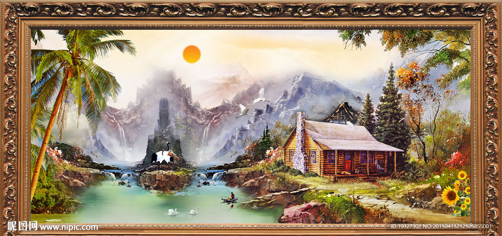 油画
