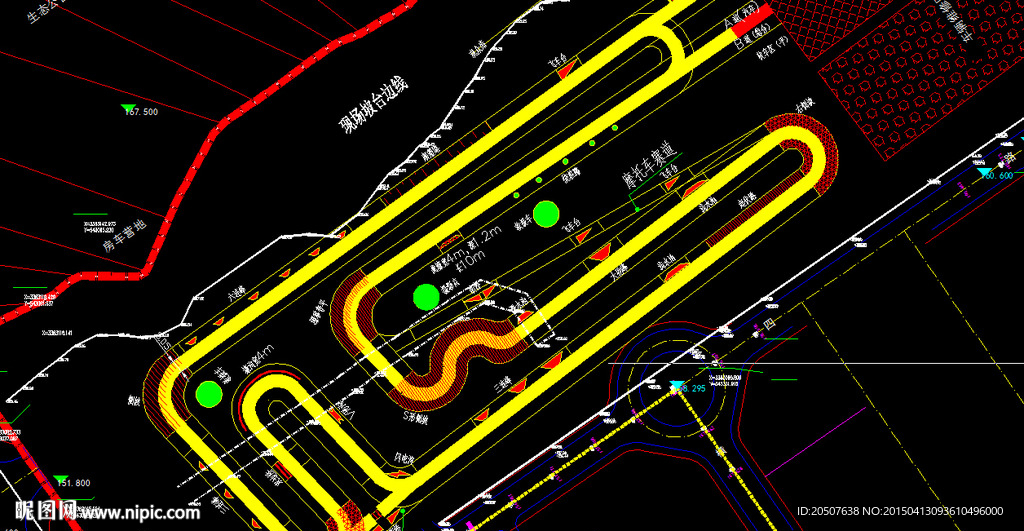 越野车赛道设计图