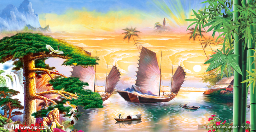 山水画