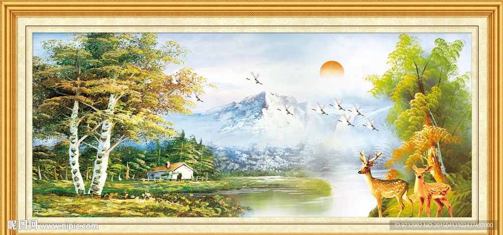 风景油画
