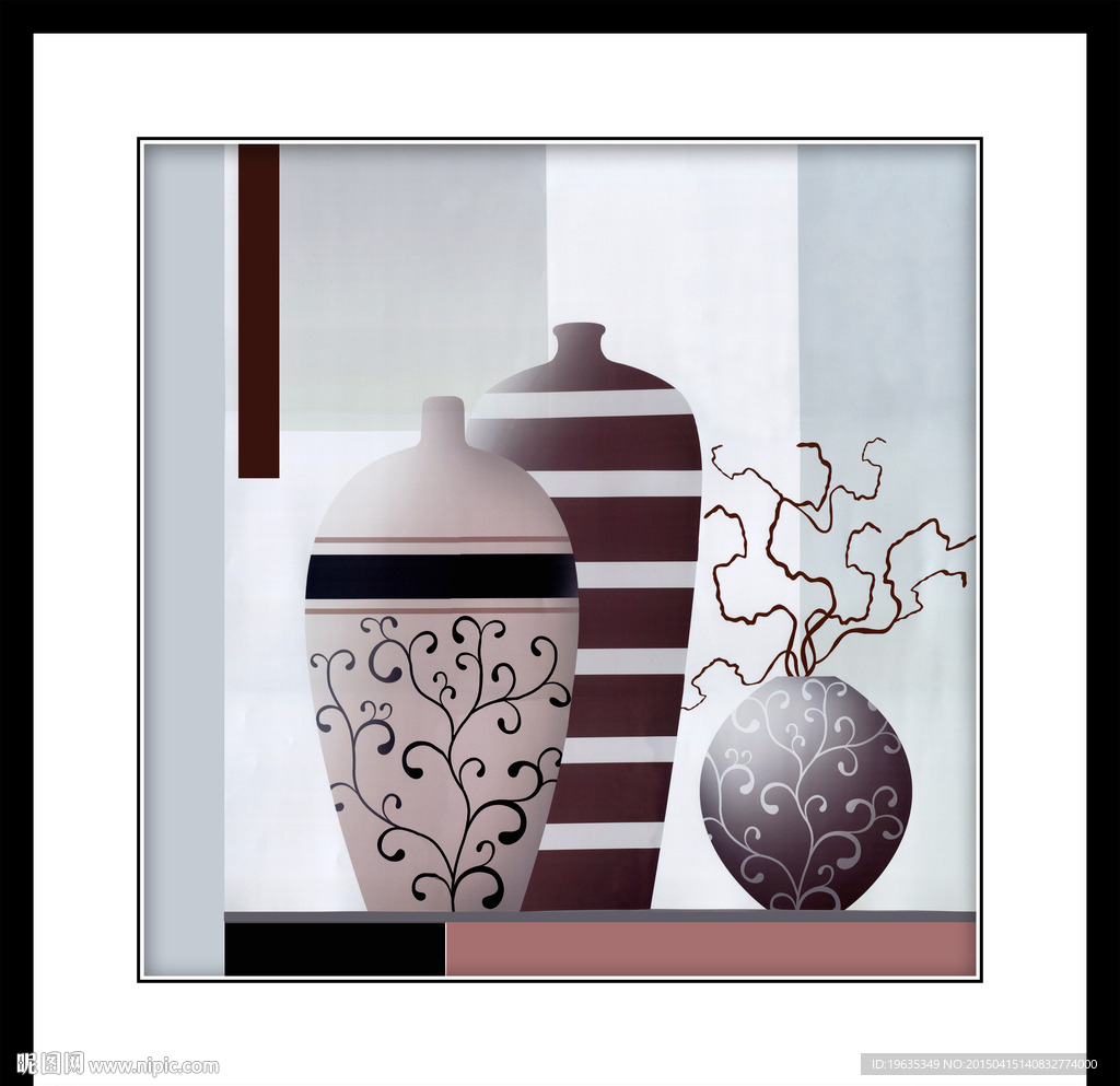 装饰画 花卉装饰画 欧美复古风