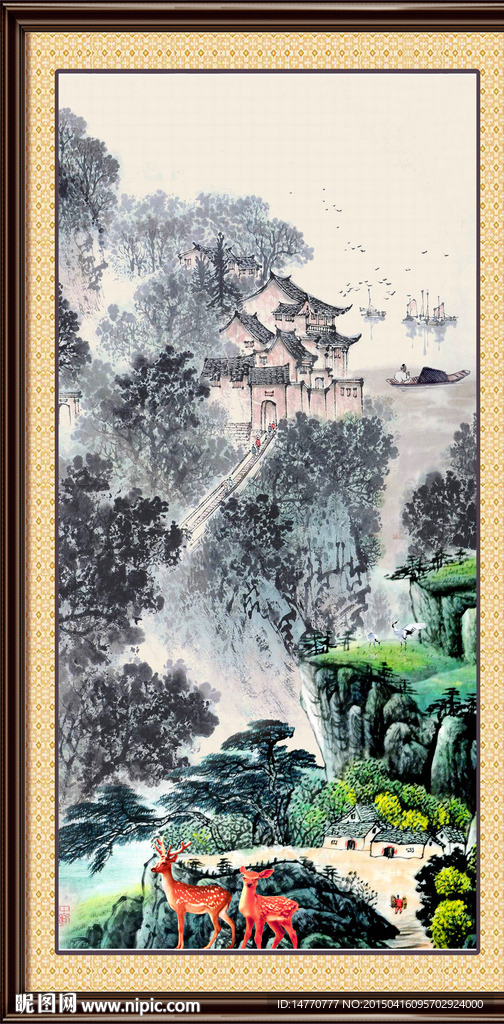 国画风景