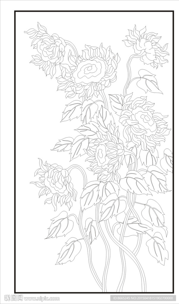 向日葵装饰画