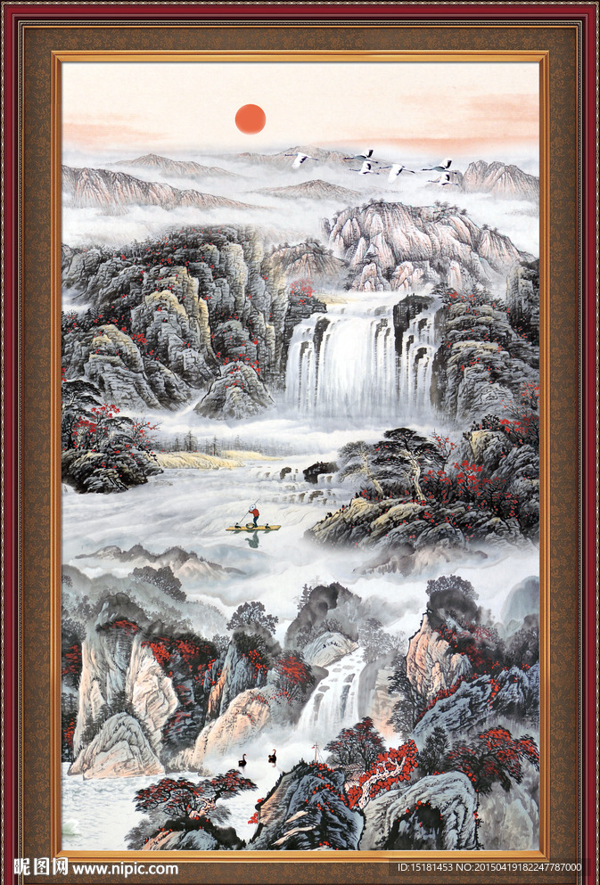 国画山水
