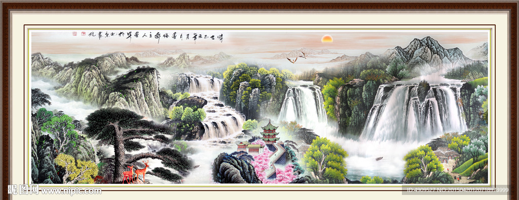山水画