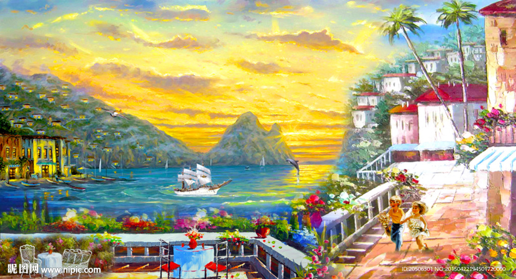 油画