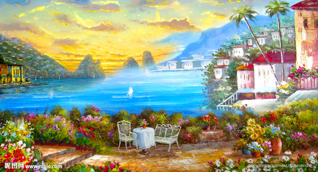 风景油画
