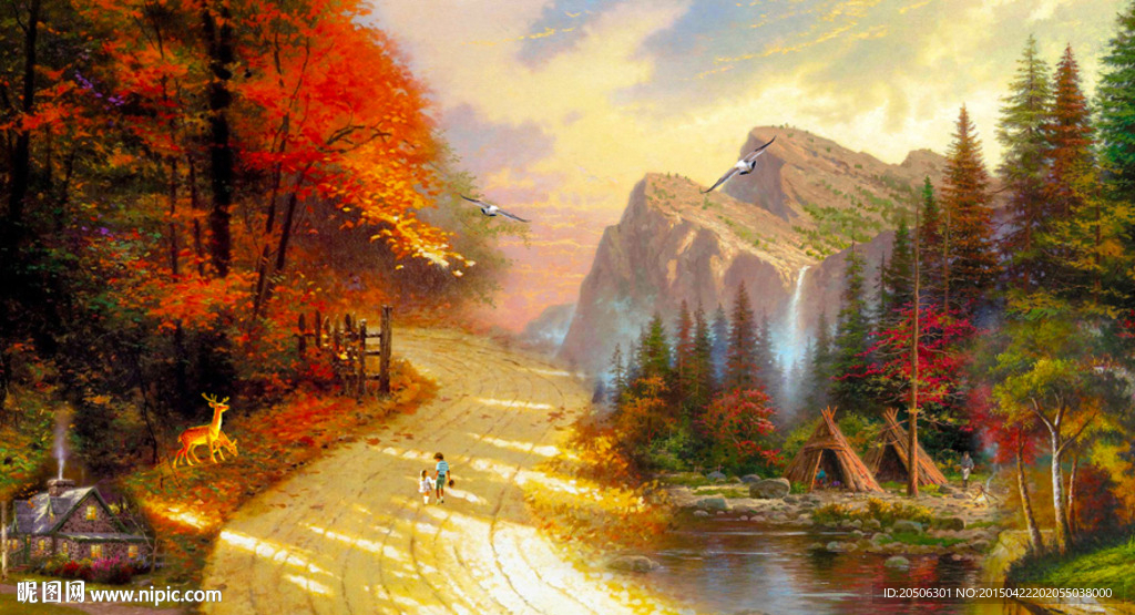 风景油画