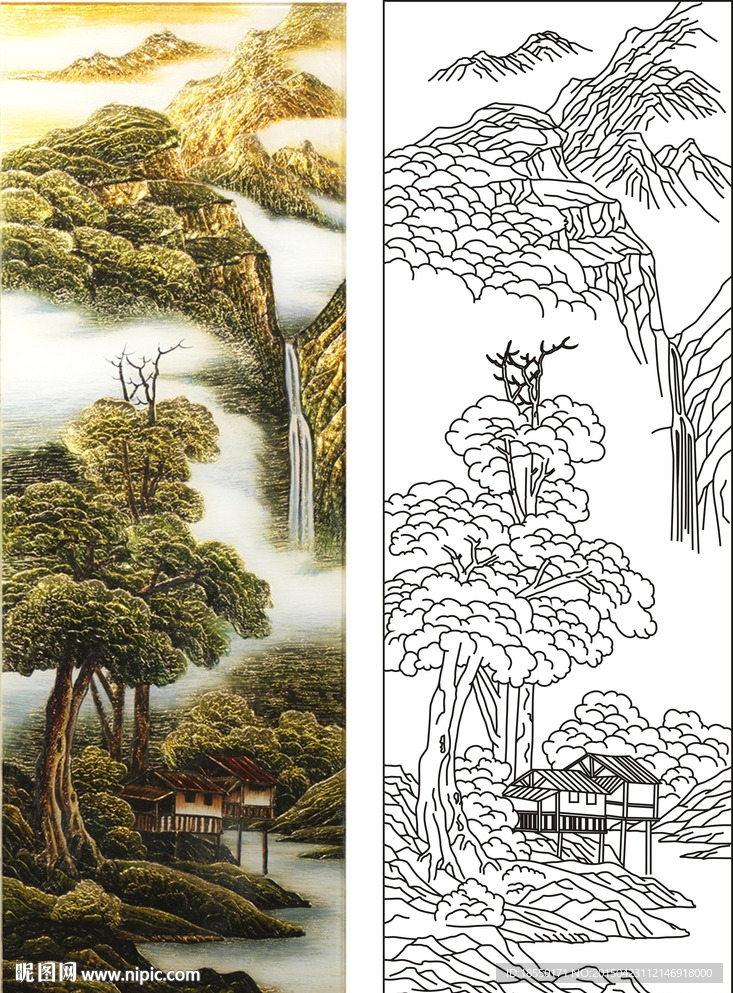 山水风景