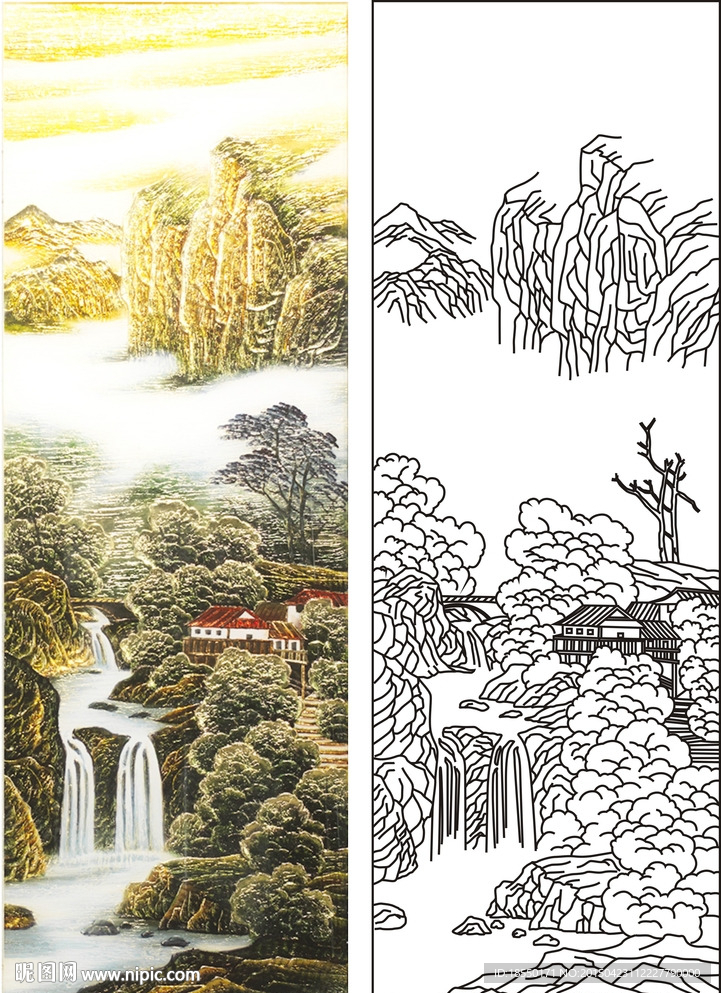 山水风景
