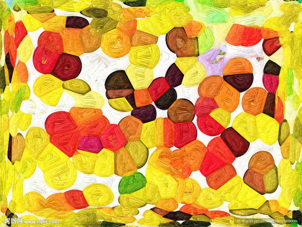 创意色彩油画