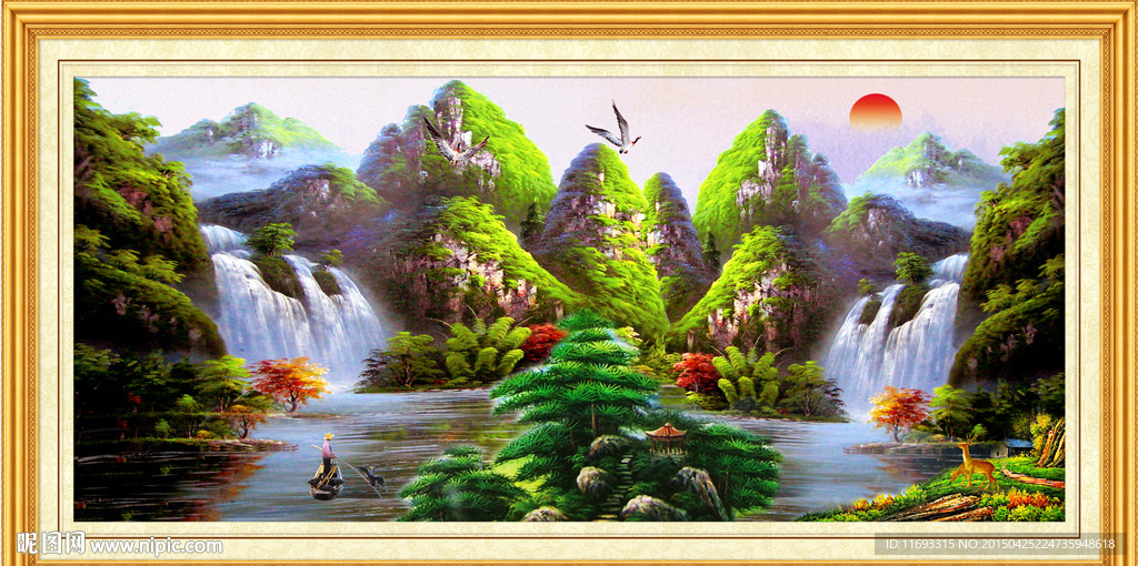 山水风景画