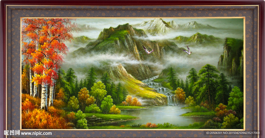 油画风景
